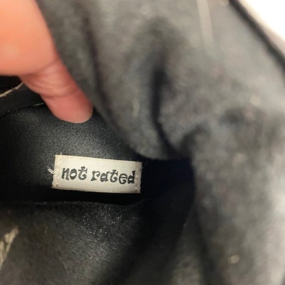 Not Rated Embellished Slouch Ankle Boots, size 10 - Picture 13 of 14